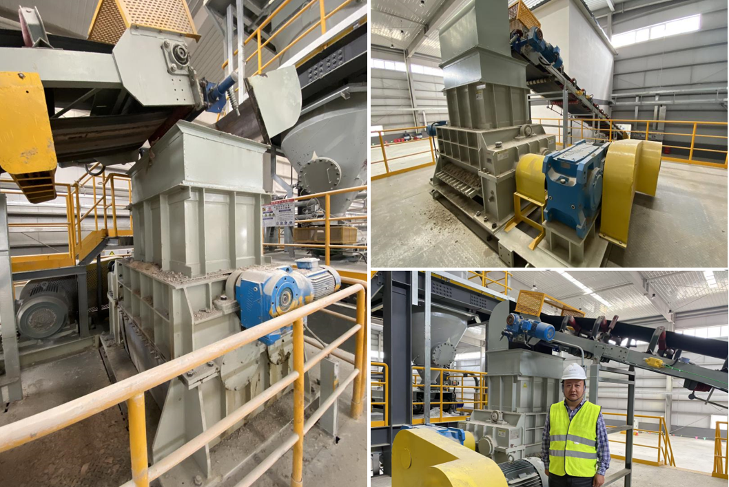 Double Toothed Roller Crusher Brick Production Line Equipment