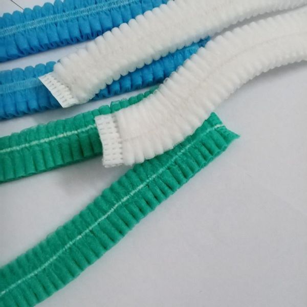 Personalizar Disposable No Tejido Capucha de enfermeras quirúrgicas Elasticidad Capuchas de cirugía médica Mob