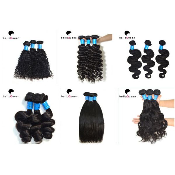 Full Cuticle 7A Grade Indian Virgin Hair Natural Soft No Tangle For Girl