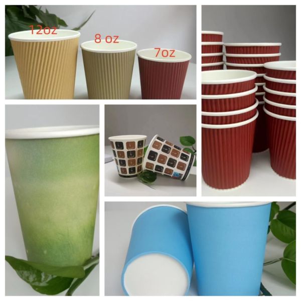 Supermarket Single Wall Disposable Paper Cup 8 Oz with Competitive from Supply