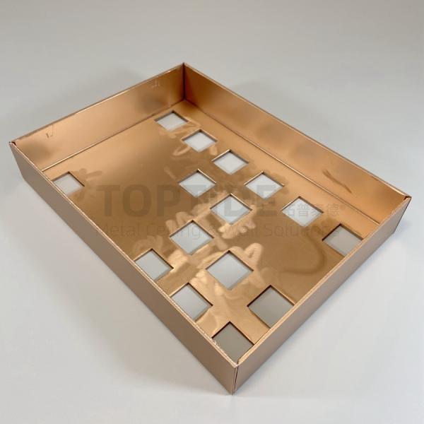 Commercial Building 0.8mm Thick Metal Panel Facade Aluminum Facade Cladding
