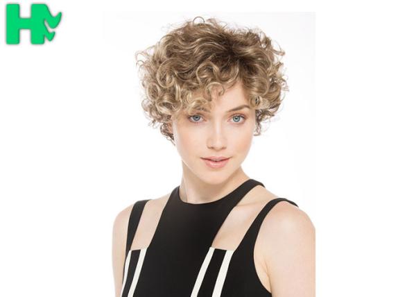 Hot Selling Short Wave Hair High Quality Synthetic Hair Wigs Full Cap