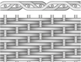 Dutch Weave 5 Micro 304 Нержавеющая сталь Проволочная сетчатая ткань Фильтрующая кислота Устойчивая