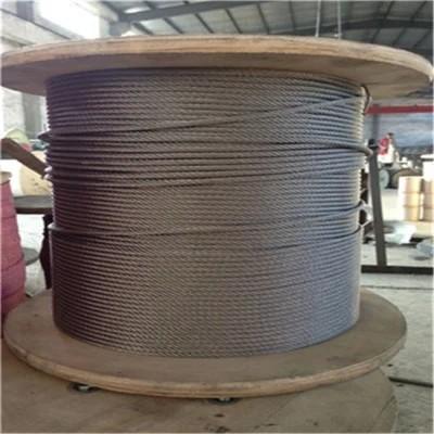 304 6X36 Iwrc 32 mm câble en acier inoxydable pour la construction et l'entretien des mâts