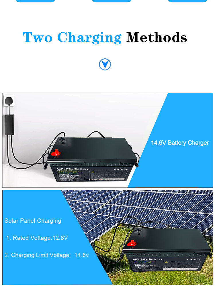 Смарт Lifepo4 Солнечная литий-фосфатная батарея 100ah 12V 240ah батарея 1kw 3kw