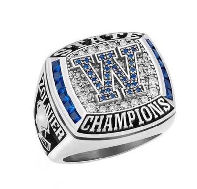 3D Design Silver CE  Baseball Championship Rings