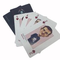 Cartões de jogo feitos sob encomenda da qualidade superior dos jogos de cartas do preço baixo da venda de Logo Printed Game Cards Hot