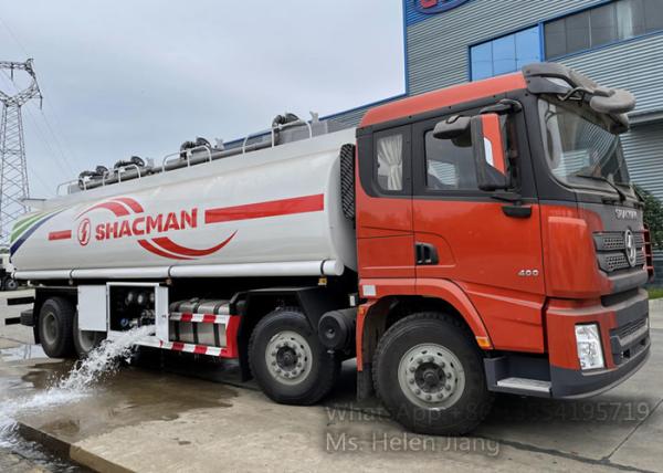 SHACMAN 8X4 12 roda o caminhão de entrega do fuel-óleo 30m3