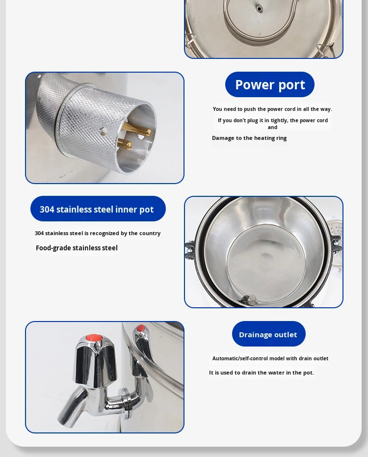 Portable Autoclave Dental Sterilizer 18L/24L Class B with Automatic Heating Stop and Alarm After Sterilization for Lab