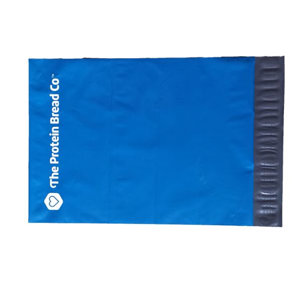 14x18in 2.5mil blue print poly garment bags colored poly shipping bags large poly envelopes