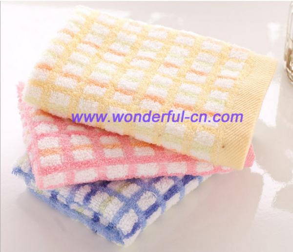 Personalized fancy colorful designer small hand towels for promotion