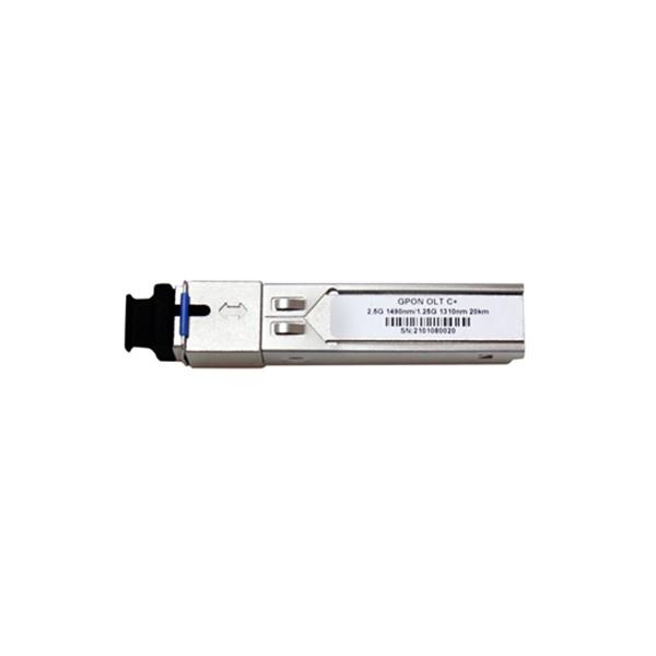 GPON OLT C++ PON Module, TX 1490nm 2.488Gbps RX 1310nm 1.244Gbps  MAX 20KM distance huawei zte fiberhome compatible