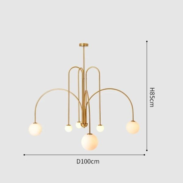 Nordic Minimalist Pendant Light for Living Room Restaurant Lamp（WH-AP-668）