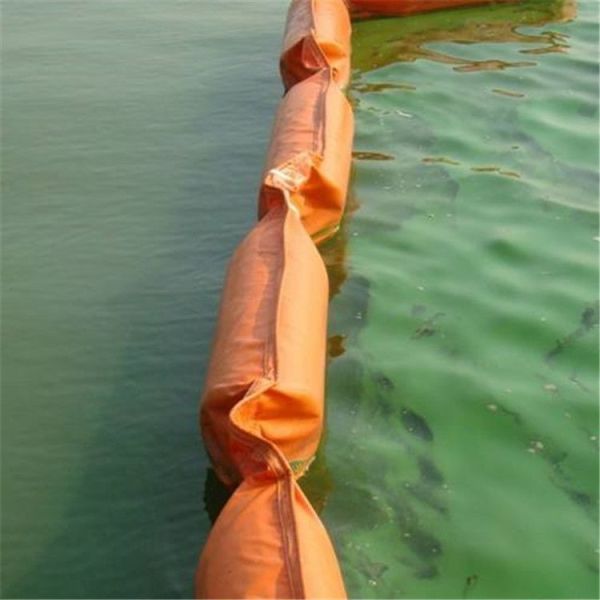 Pvc Floating Silt Curtain Inflatable Foam Filled Oil Containment Boom Floating Silt Curtain Pollution Control Screens Turbidity Barriers Garbage Floating Silt Curtain