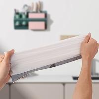 Impressão offset limpa 5 peças de rolos de plástico saco de lixo encomenda personalizada de cima