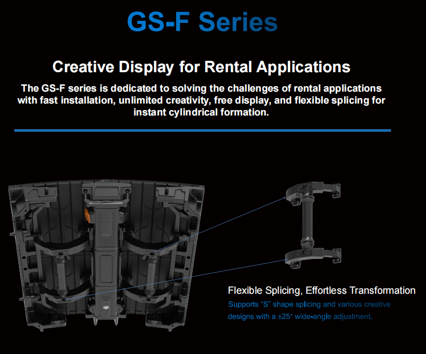 Portable HD P2 Curved Concert Led Screen Display Video Wall 4500cd-5000cd