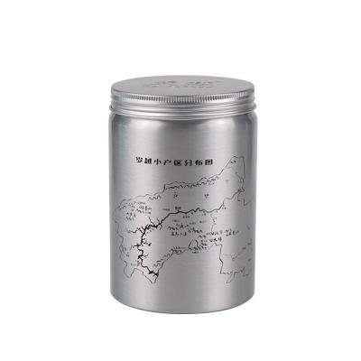 50ml ao cartucho vazio de Tin Packaging Hinged Aluminum Tin do café do metal 2L para o alimento