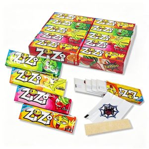 ZiZi Chewing Gum with Tattoo Sticker Assorted Fruit Flavor Gum Chew Bubble Gum
