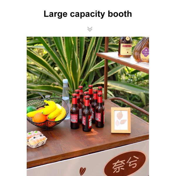 Hand Push Coffee Bicycle  New Design Tricycle Cart for Mobile Cafe