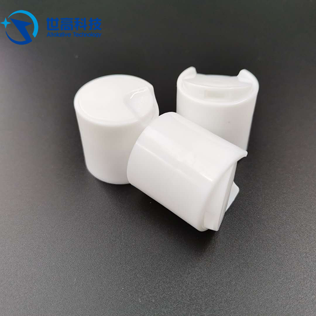 White Press Top 24/410 Plastic Bottle Caps For Pet Bottles