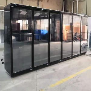 Refrigerador ereto remoto da cerveja do compressor 4000L com a porta 6 de vidro