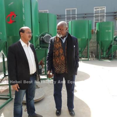 Chicken 1 Or 2 Tons Small Poultry Feed Mill Machinery Full Automatic Star