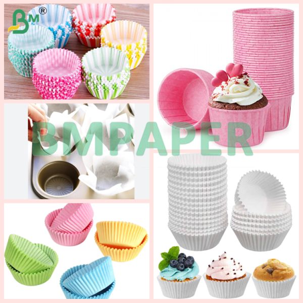 Greaseproof 40gsm Muffin Liner Paper Cupcake Baking Parchment Paper