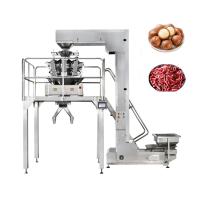 Empaquetadora semi automática 304SS de los bocados de la comida con el pesador de Multihead