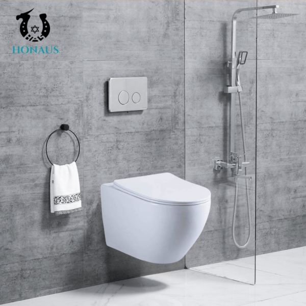 Western Ceramic Wall Hung WC Antibacterial