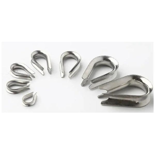 Plain Din Standard Wire Rope Thimble Stainless Steel