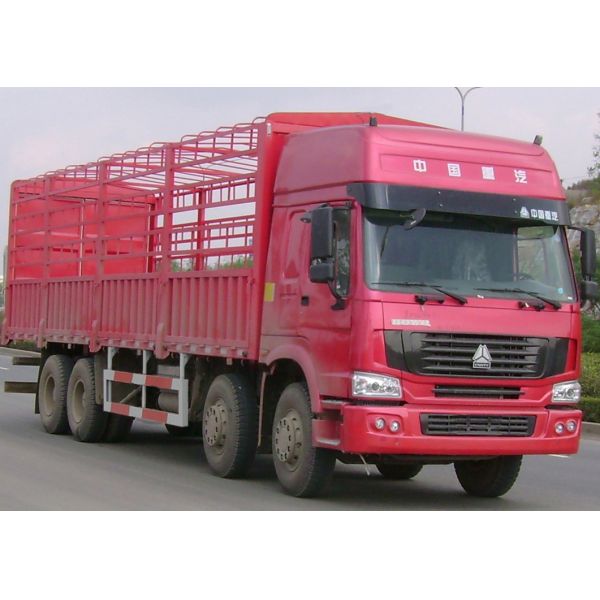 Commercial Cargo Truck SINOTRUK HOWO 12Wheels Euro2 336HP for Logistics
