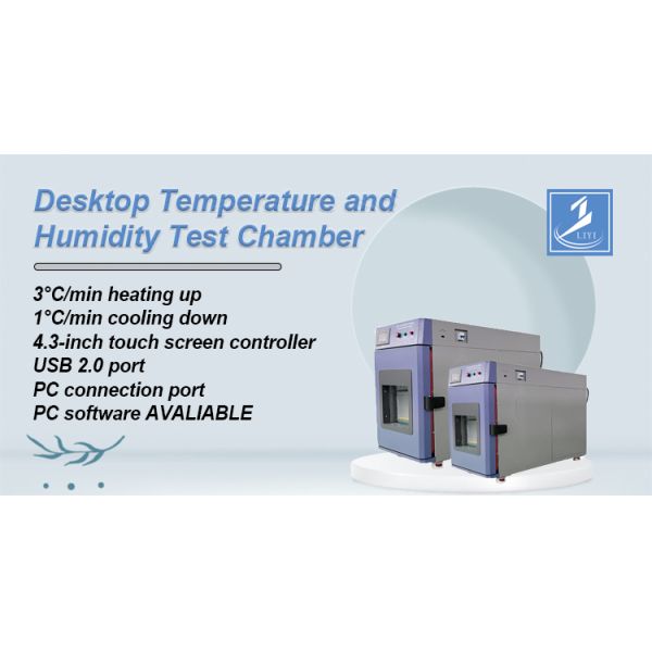 Liyi Climate Chamber Mini With Humidity Control Temperature and Humidity Control Environmental Climatic Test Chamber Price