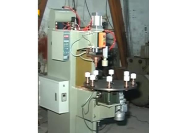 Oil Filter Making Automatic Turntable Bypass Valve Bump Welding Machine