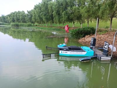 50KG Rated Load Unmanned River Cleaning Boat Mounted Millimeter Wave Radar