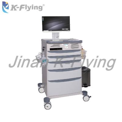ABS Lithium Battery Medical Trolley Cart Hospital Patient Care Wireless Nursing Trolley