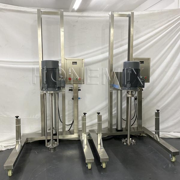 Portable Detergent Liquid Mixer Machine Industrial High Speed Dispersion Mixer