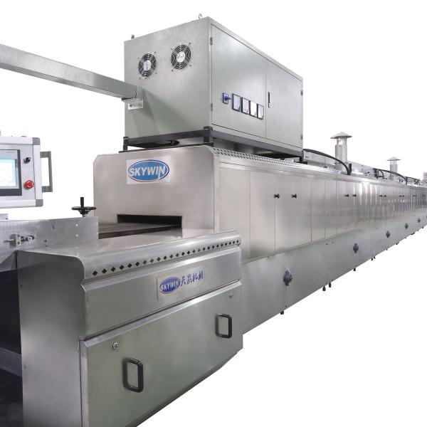Equipamento/Pita Bread Tunnel Oven da padaria do alimento do motor 1200mm de SIEMENS