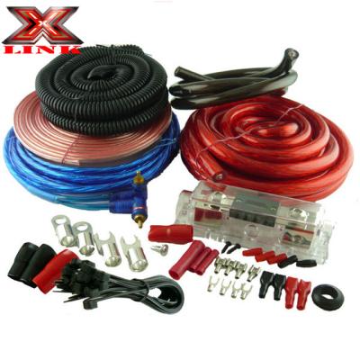 Kit de câblage d'amplificateur OFC Copper ou CCA 4GA pour audio de voiture Améliorez votre expérience sonore