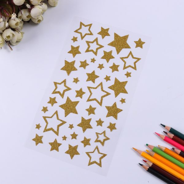 Craft Glitter Vinyl Stickers Infant Early Education Small Number Stickers