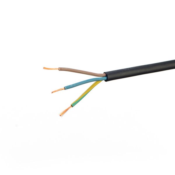 Vde Waterproof Rubber Sheath Cable Flexible Insulated 3 Core 0.75 1.0 1.5 2.5mm for Cable Stator Pump Flexible and Durable