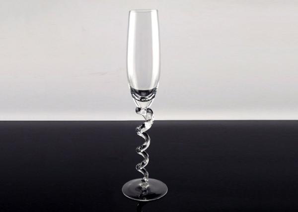 Extra Long Stem Wine Glasses , Vintage Wine Glasses Elegant Feature