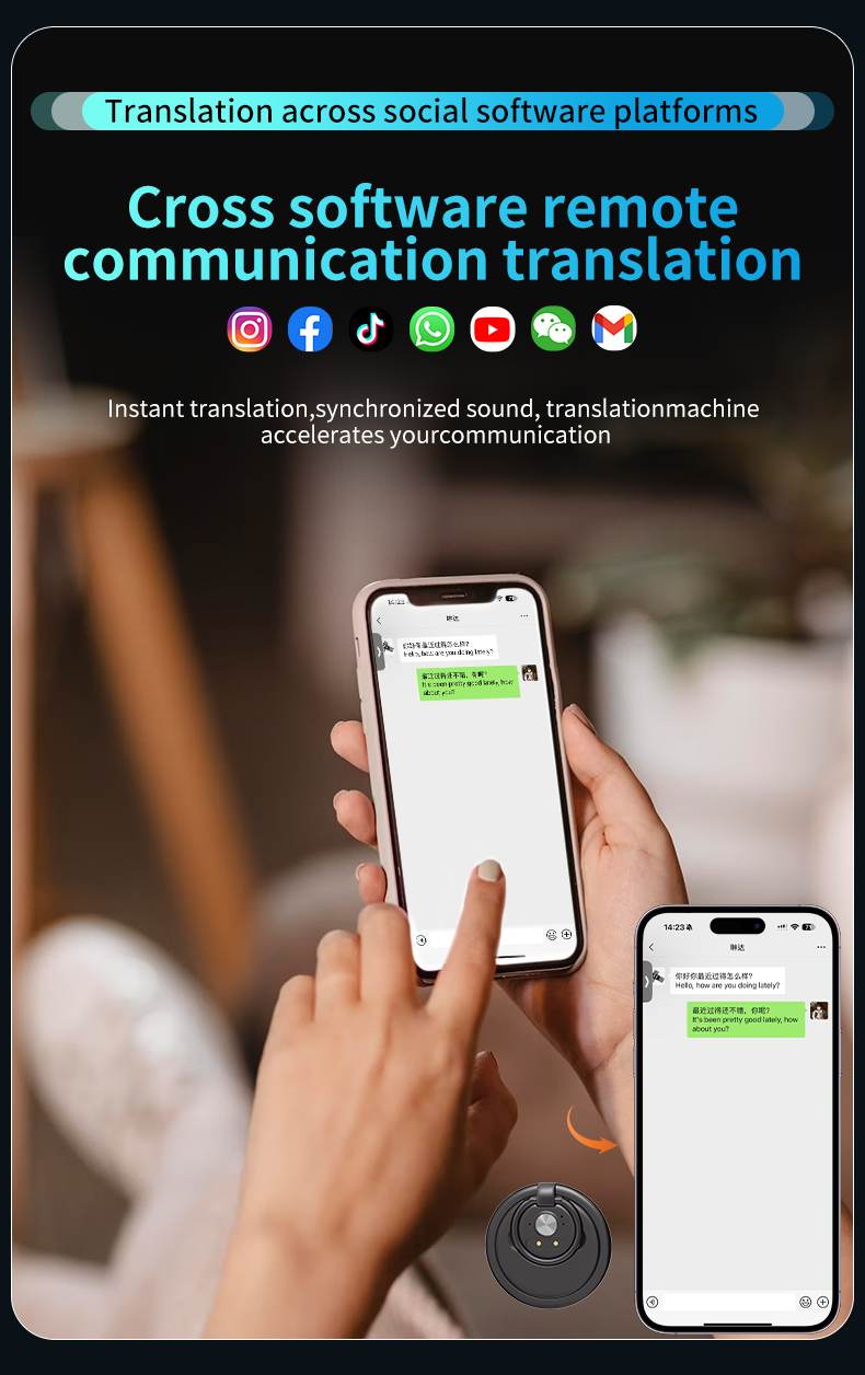 Smart Meeting Summary Mobile Translator Machine Simultaneous Interpretation Online 147 Languages