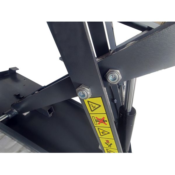 Affordable Double Cylinder Hydraulic Car Scissor Lift 3000kg-3500kg Lifting Capacity