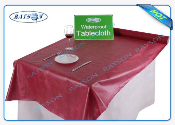 65gsm or 70gsm Nappe En Intisse Spunbond Bordeaux En Rouleau 120 x 25 m