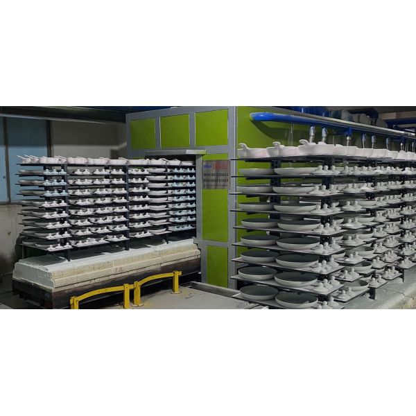 Customized Cross Section Tunnel Kiln Environmental Friendly Client Customization