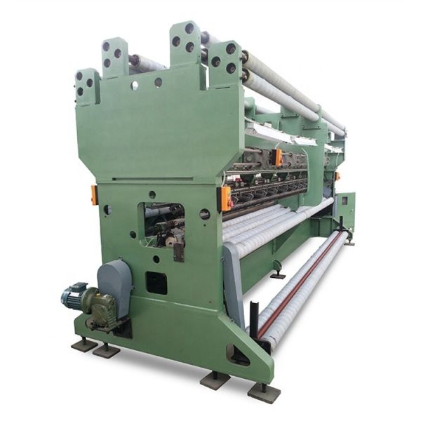 Computerized Raschel Warp Knitting Machine with 3-Rollers Positive Yarn Let-Off System and E6/E7/E8/E9/E12/E14 Gauge for 135-340 Working Width