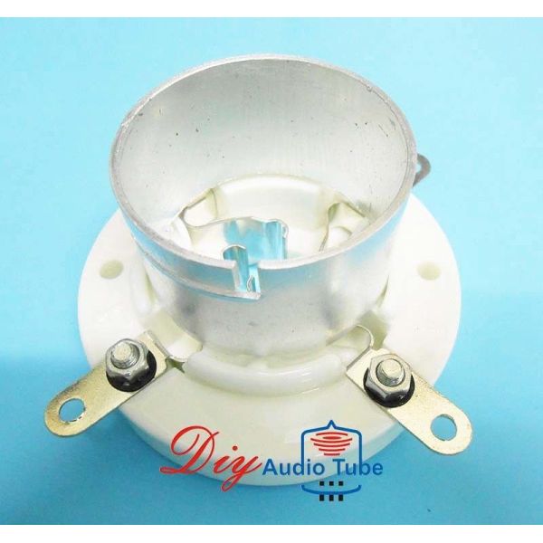4 Pin Vacuum Tube Sockets Silver Plated ROHS Approved For 845 211 Tube AMP