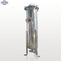 Filtro industrial de pré-tratamento de água SS304 316 Casca de filtro mecânico multimédia inoxidável