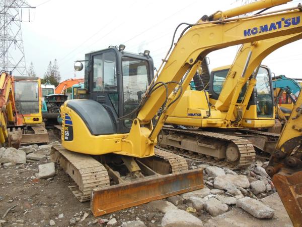 used Komatsu pc55, min Excavator,komatsu digger for sale,komatsu excavators