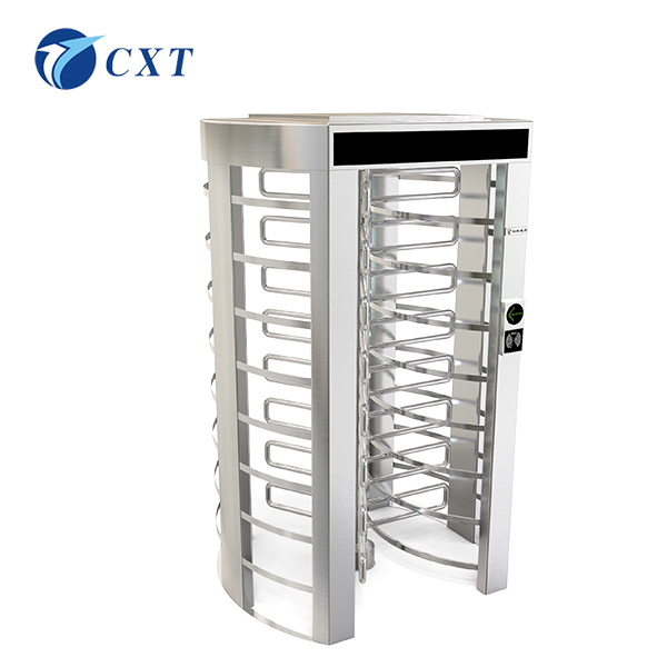 Semi-auto Full Height Turnstile with 4045×1500×2300mm Casing Size, 35-40 Persons/minute Pass Rate, and 3 Million Life Cycle